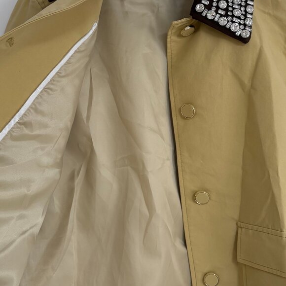 Veronica Beard Arlen Embellished Dickey button placket Jacket - Picture 6 of 15